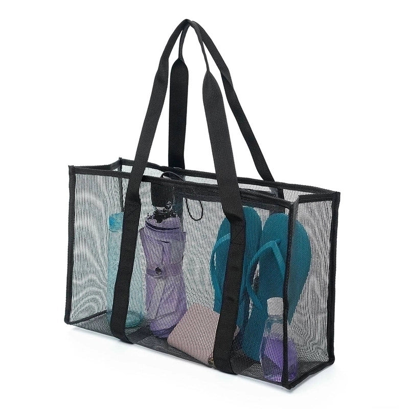 Women’s Medium Polyester Solid Color Streetwear Open Wash Bag