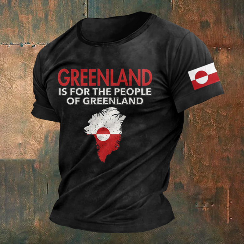 Men's Greenland Printed T-shirt artswardrobe