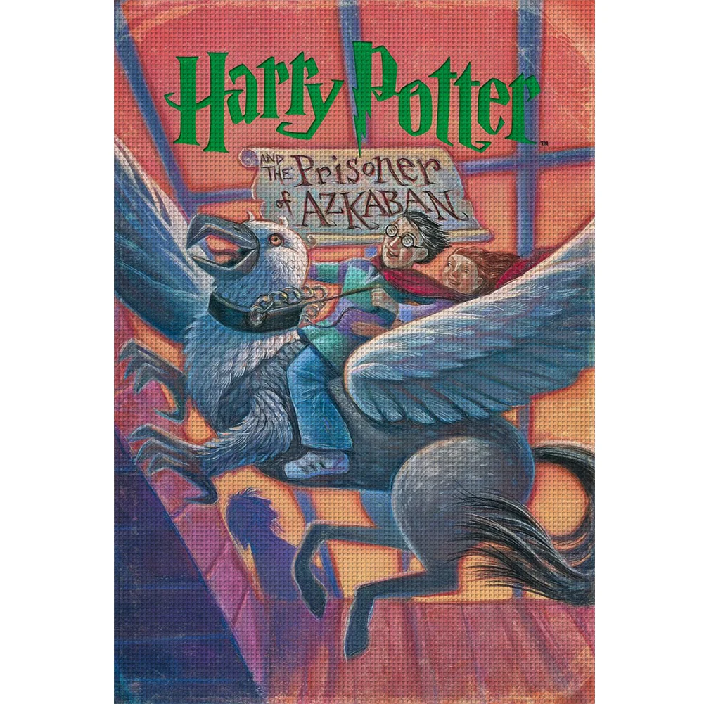 11CT Full Stamped Cross Stitch - Harry Potter Poster3(Canvas|50*70CM)