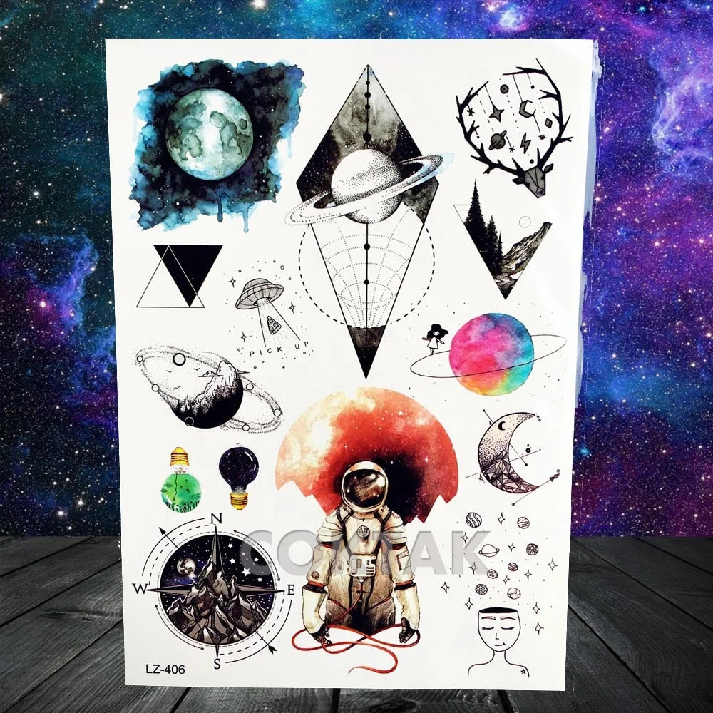 Watercolor Lavender Reed Morning Glory Flower Tattoos Temporary Women Sexy Custom Tattoo Stickers Flash Fake Girls Tato Ankle