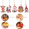 Diamond Painting Double-sided Christmas Pendant Xmas Trees