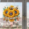 Mothers Day DIY Diamond Painting Acrylic Special Shape Pendant Hanging Kit