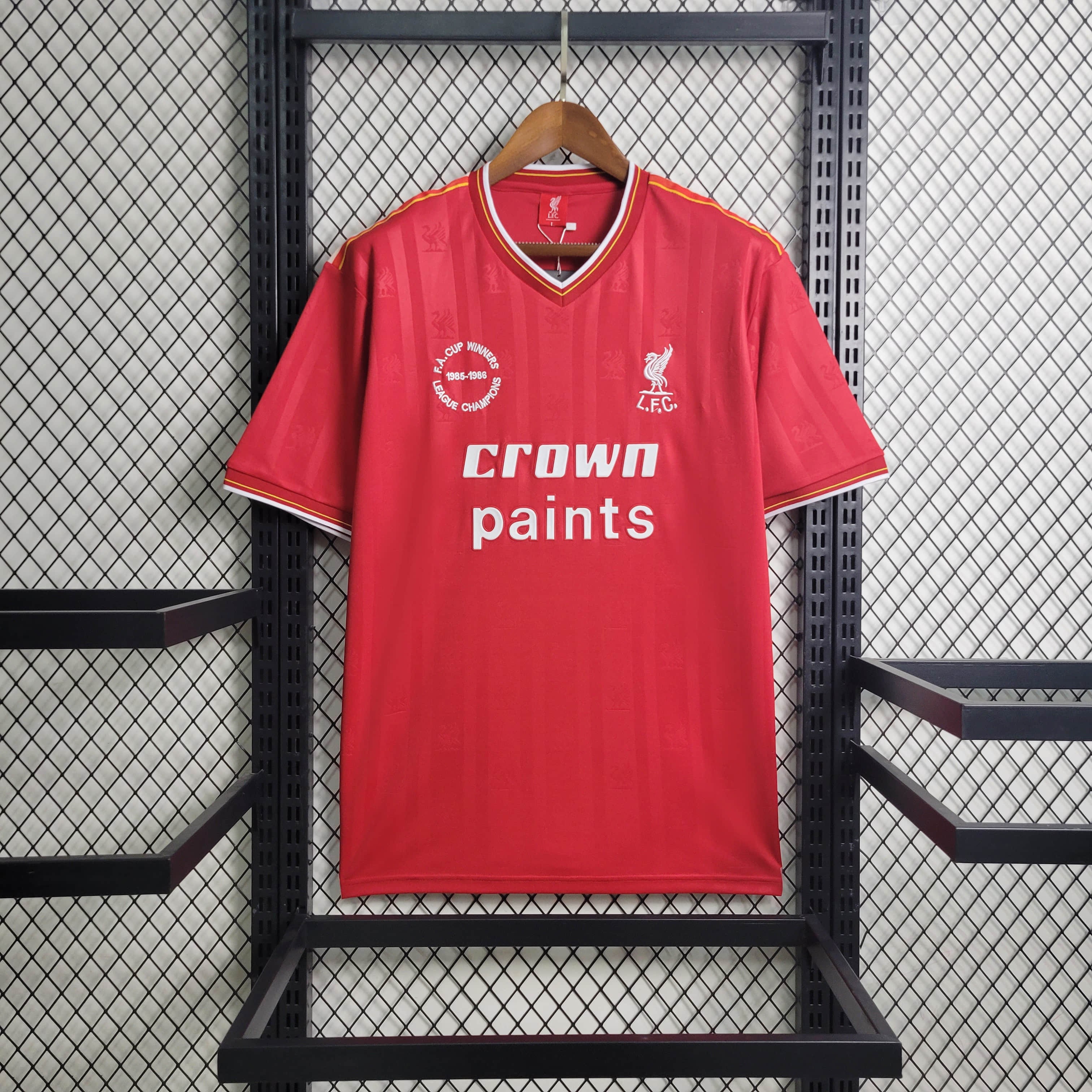 Retro Liver.pool 1986-87 Home Stadium Jersey