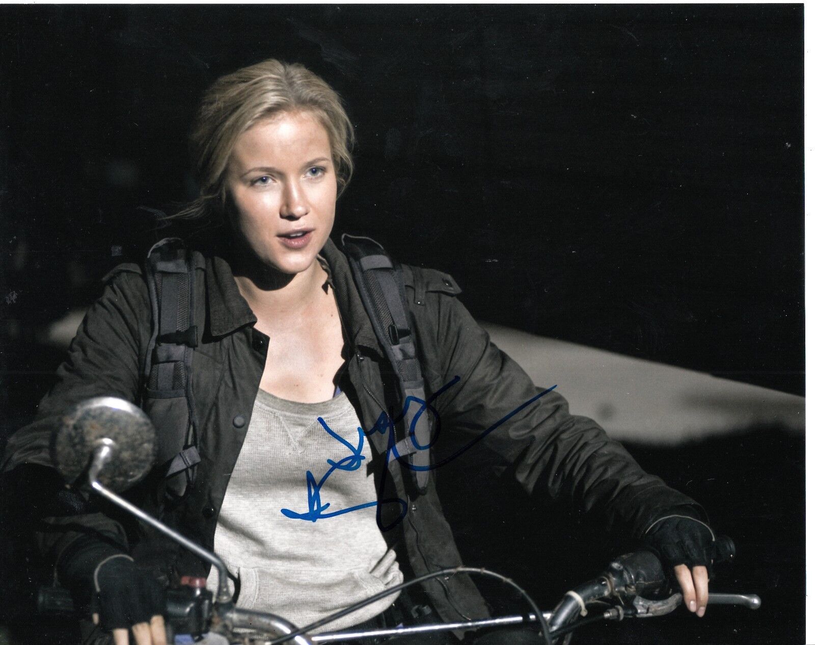 JESSY SCHRAM SIGNED FALLING SKIES Photo Poster painting UACC REG 242