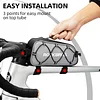 Rock Brothers Bicycle Top Tube Bag Reflective Travel Cycling Equipment Accessories Saddle Bag Road Mountain Front Beam Bag
