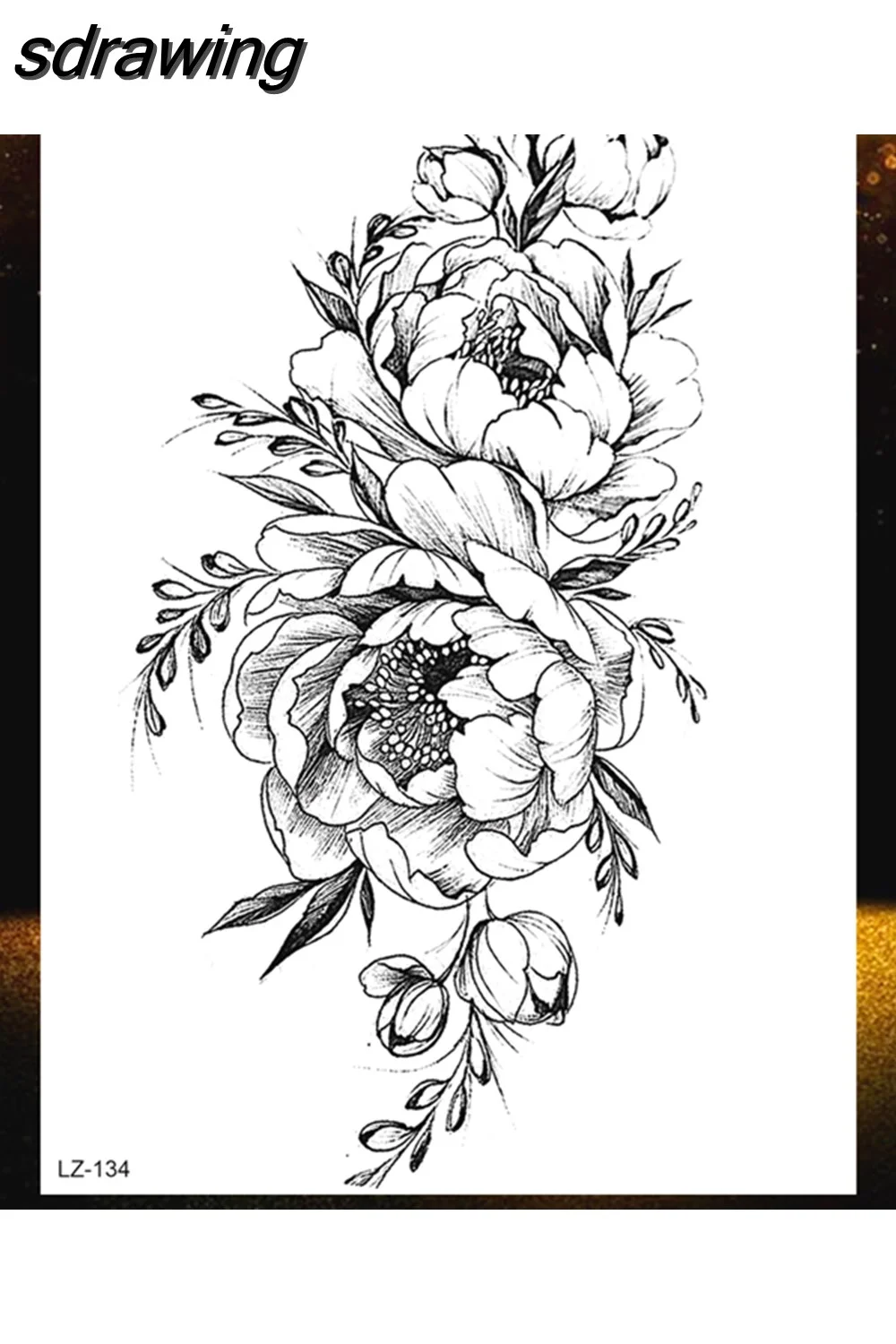 sdrawing Wolf Forest Temporary Tattoos For Children Tiger Geometric Fake Tatoos Mountain Triangle Elk Tatoo Sticker Body Art