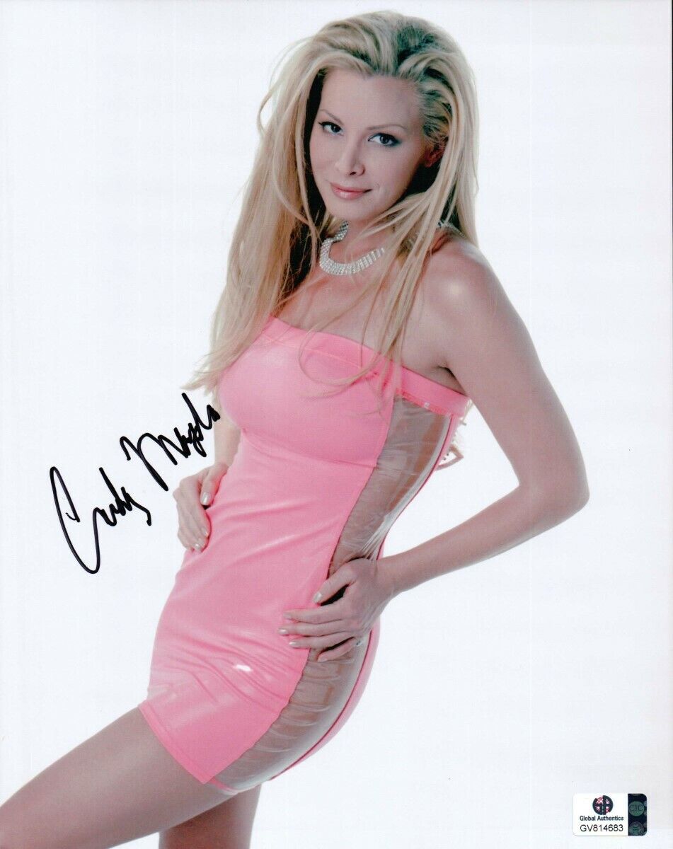 Cindy Margolis Signed Autographed 8X10 Photo Poster painting Sexy Gorgous Tight Dress GV814683