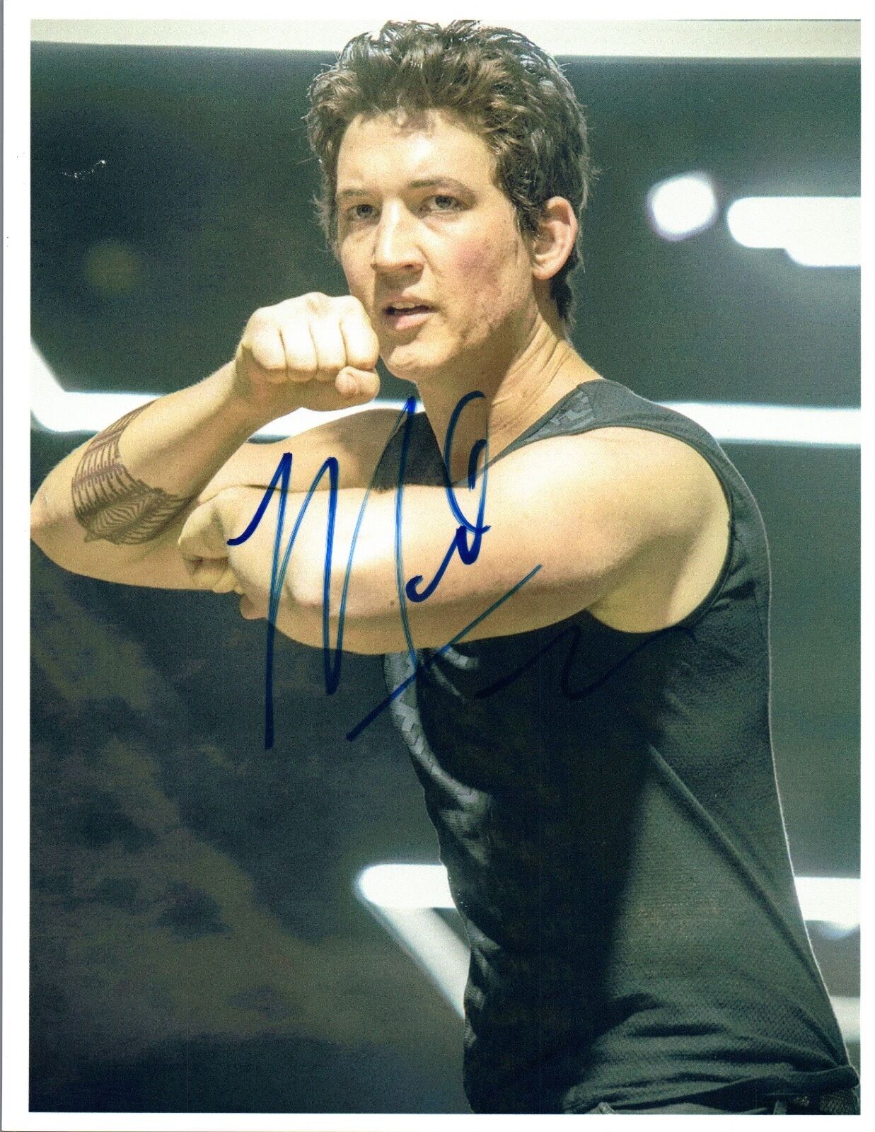 Miles Teller Signed Autograph 8x10 Photo Poster painting Whiplash War Dogs Fantastic Four COA VD