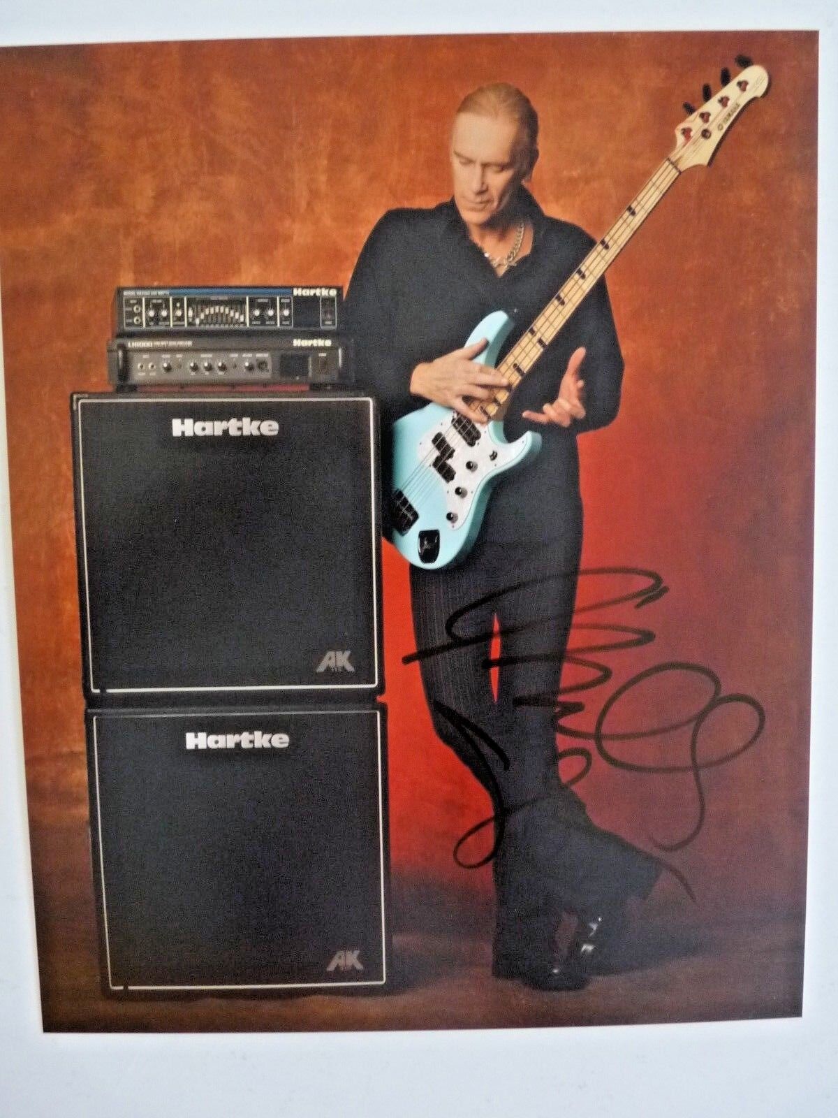 Billy Sheehan Mr Big DLR Roth Autographed Signed 8x10 Photo Poster painting PSA Guaranteed #9