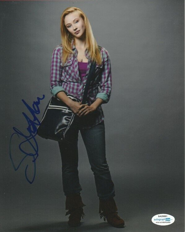 SARAH GADON SIGNED HAPPY TOWN