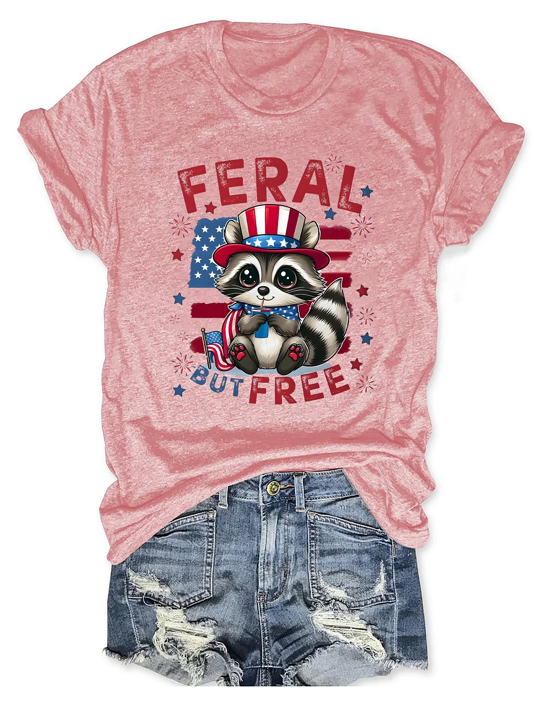 Feral But Free T-shirt