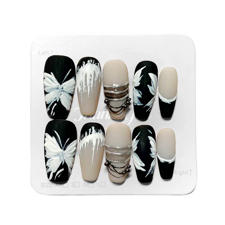 Butterfly Whisper Press On Nails