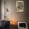 Guitar - Vintage Metal Signs - 20*30cm - Music