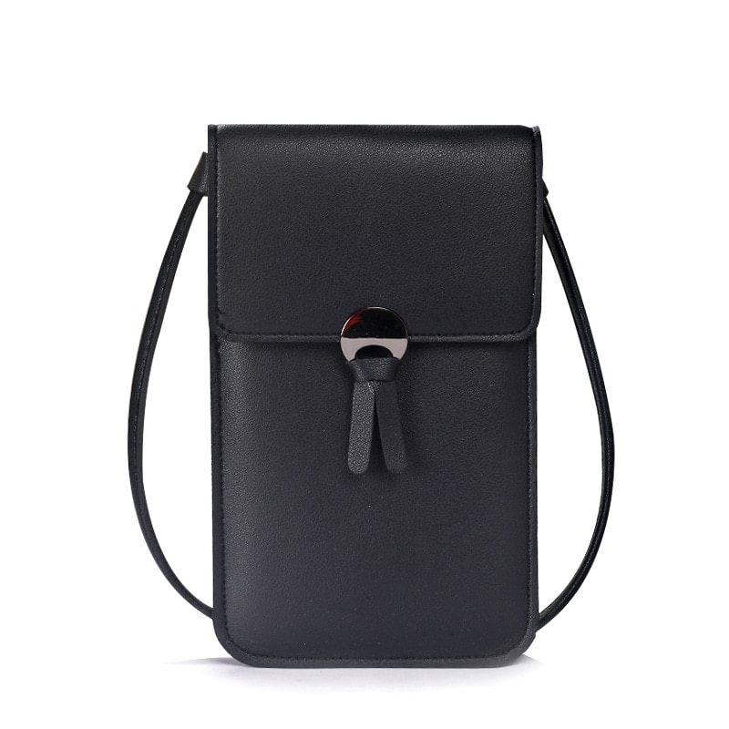 Pongl Women's Small Crossbody Shoulder Bags PU Leather Female Cell Phone Pocket Bag Ladies Purse Card Clutches Wallet Messenger Bags