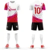 QZJC Custom-made Quick-Drying Men's & Women's Soccer Wear Short-Sleeved Training & Match Team Uniforms