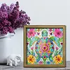 Diamond Painting Special Shaped Drill Turtle With Frame(8.46x8.46inch)