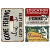 3pcs - Fishing - Vintage Metal Signs(8*12Inch)