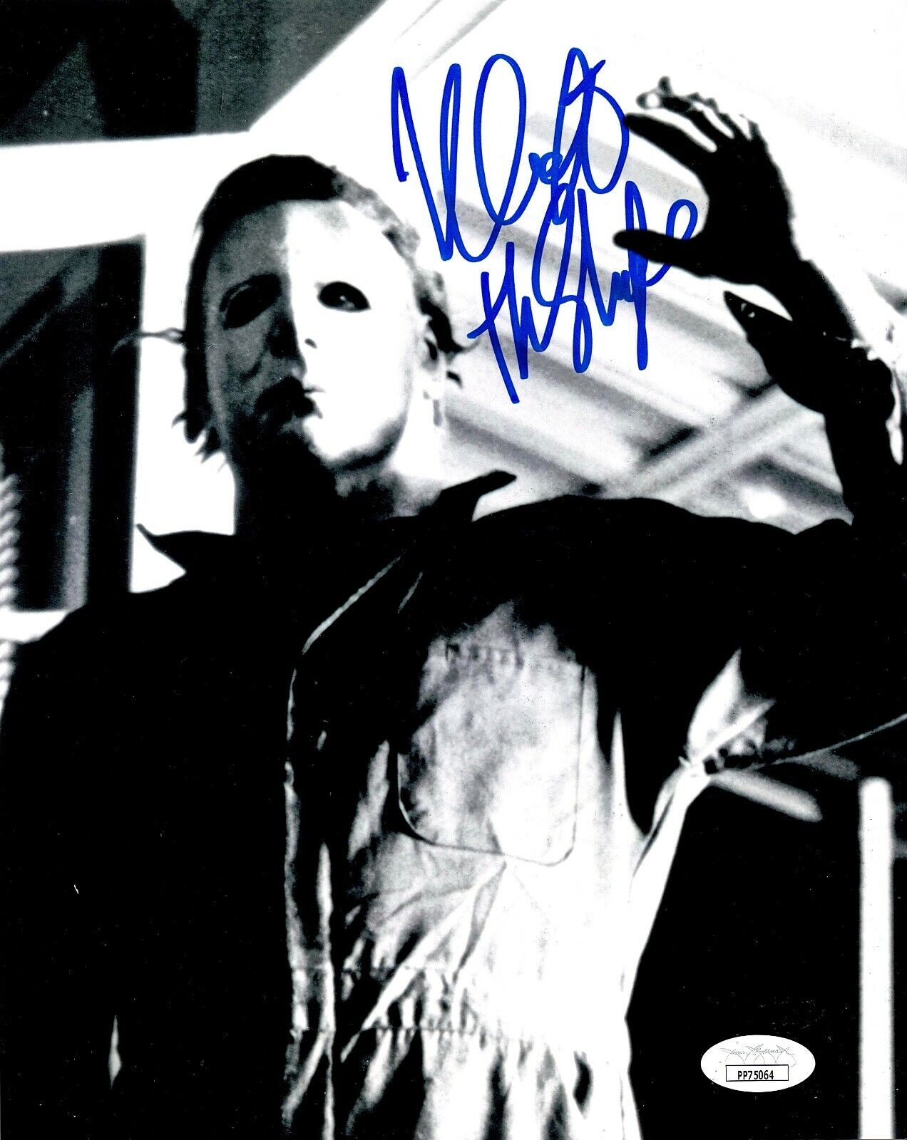 NICK CASTLE Autographed Hand SIGNED 8x10 HALLOWEEN Photo Poster painting Michael Myers JSA CERT