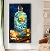 (45*80cm)Bottle - Round AB Drill Diamond Painting