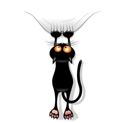 Lovely Three Black Cat DIY Wall Stickers Animal Room Decoration personality Vinyl Wall Decals 30*20CM