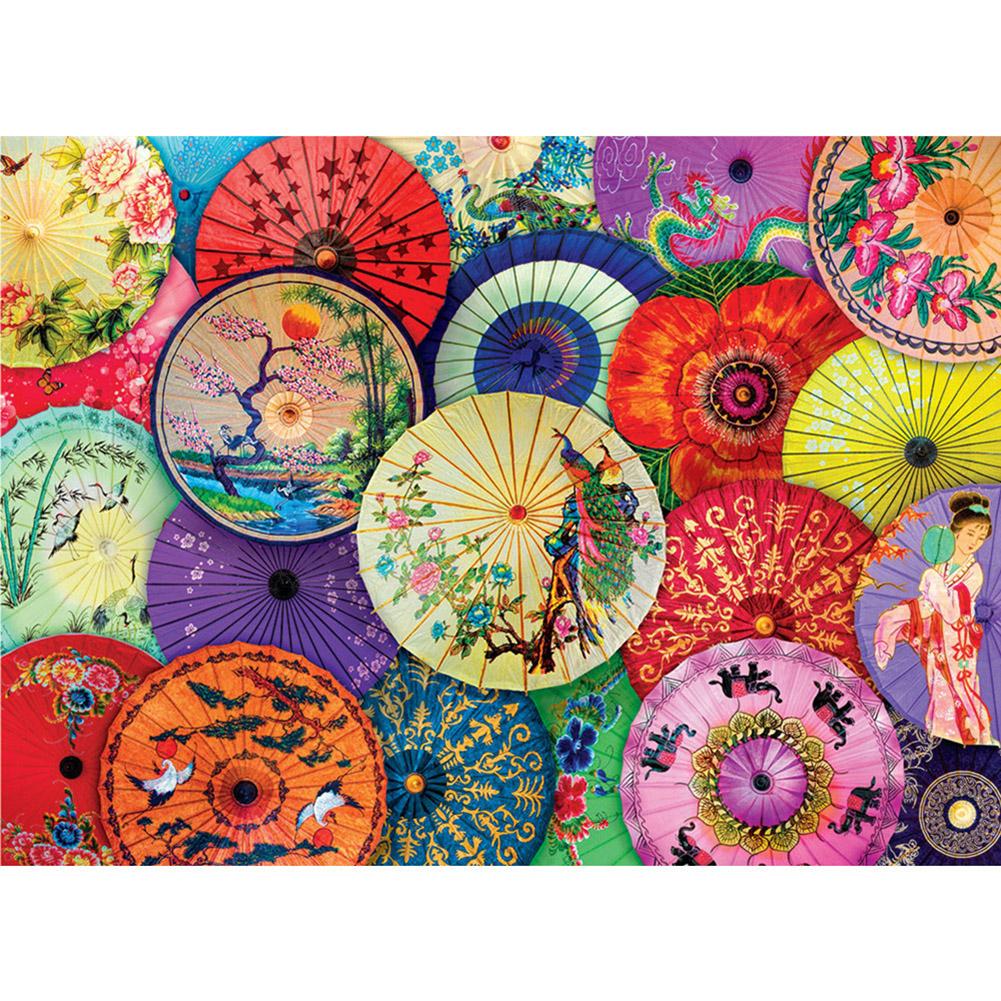 

40*30CM Square Drill Diamond Painting-Colorful, 501 Original