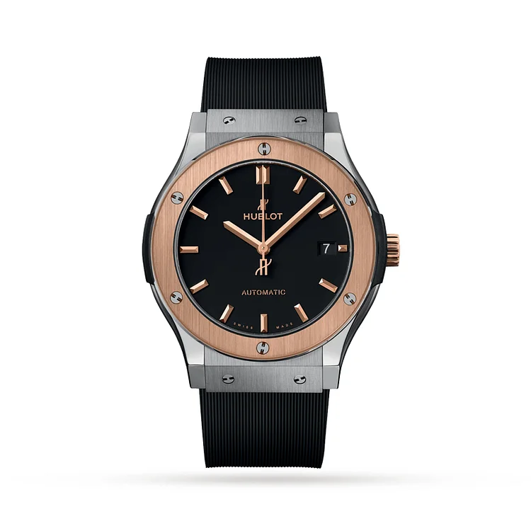 HUBLOT Classic Fusion Titanium King Gold 45mm Mens Watch 511.NO.1181.RX