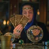 Gold Tarot Divination Cards
