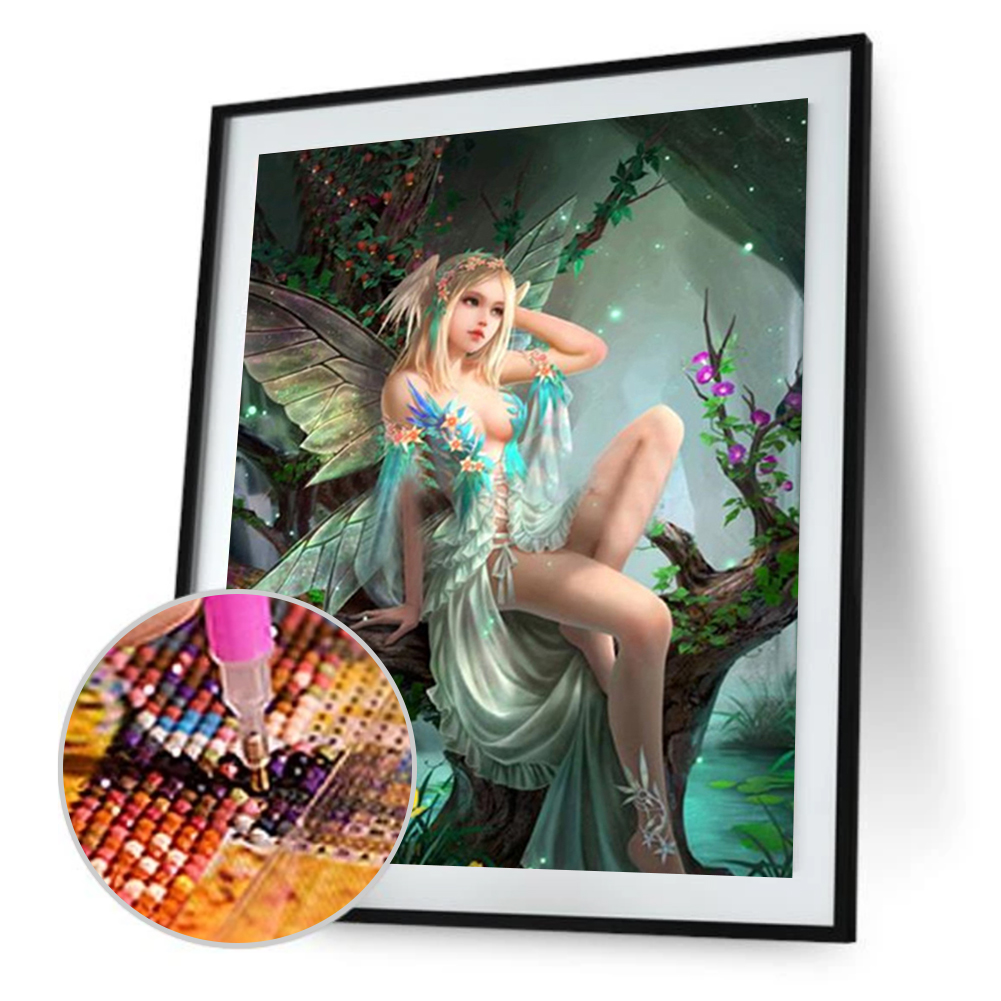 

30*40CM-Fairy-Square Drill Diamond Painting, 501 Original