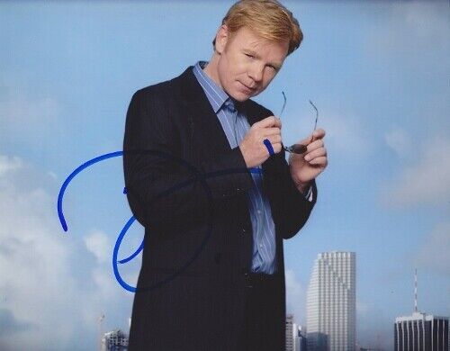 David Caruso Signed - Autographed CSI Miami 8x10 inch Photo Poster painting with Certificate