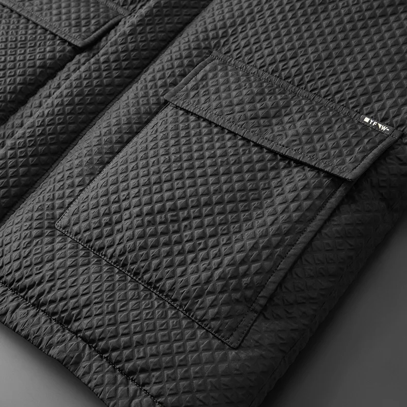 Men's Duck Down Lapel Down Jacket