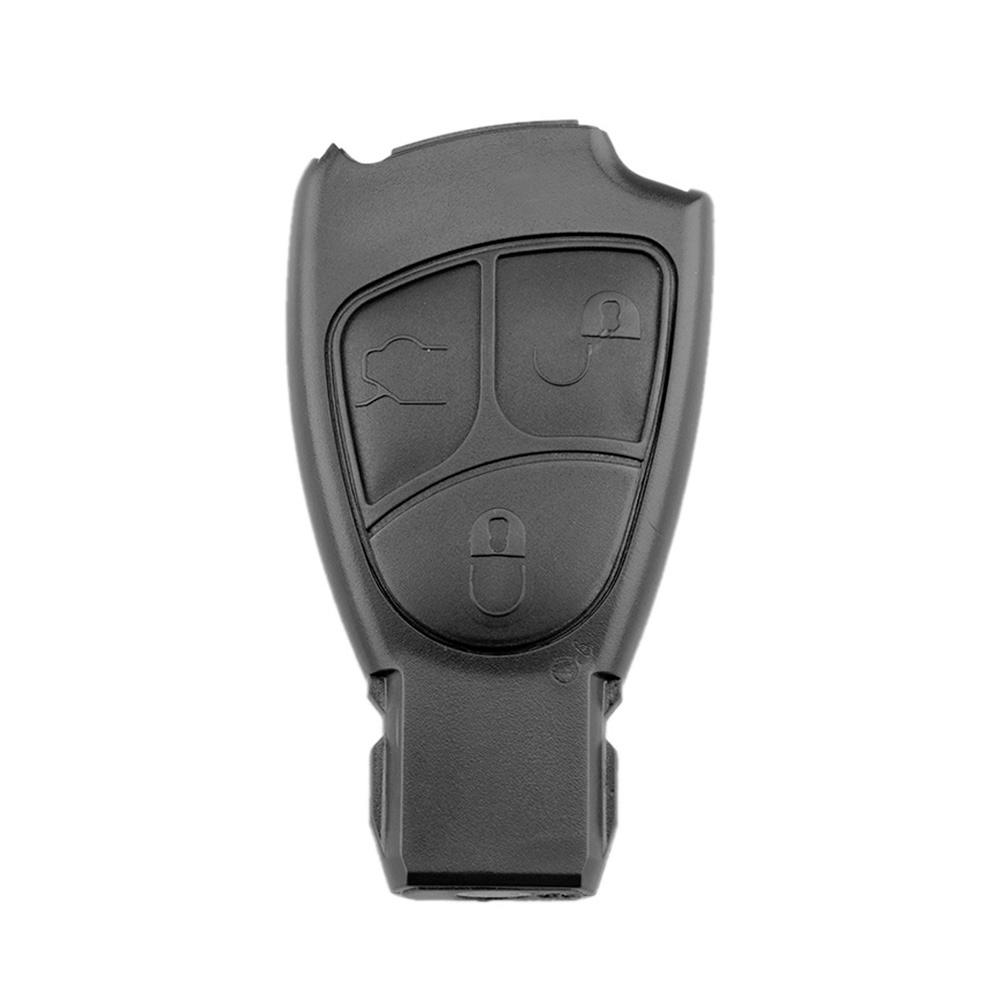 

3 Buttons Car Remote Key Shell Case Cover Replacement for Mercedes Benz, 501 Original