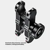 Anti-Theft Double Socket Arm 25mm Ball Head Bike Phone Bracket Ball Head Adapter