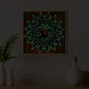 >SALE<5D Part Special Shaped Drill Luminous Diamond Painting Sun God Art (GT104)