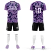 QZJC Custom-made Quick-Drying Men's & Women's Soccer Wear Short-Sleeved Training & Match Team Uniforms