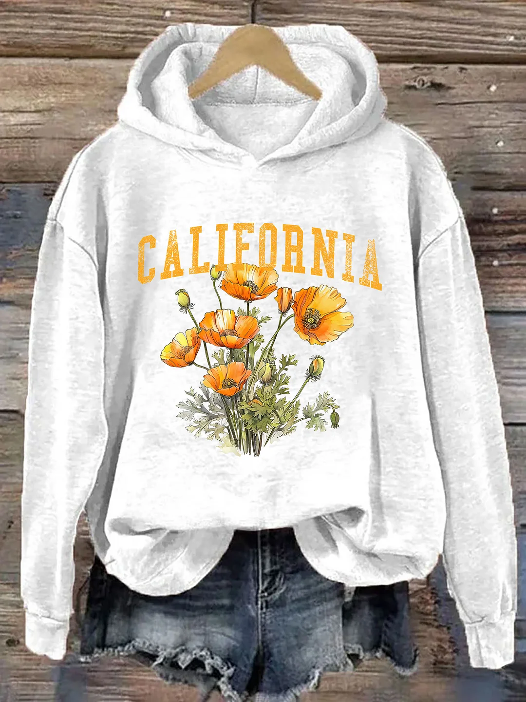 California State Flower Hoodie