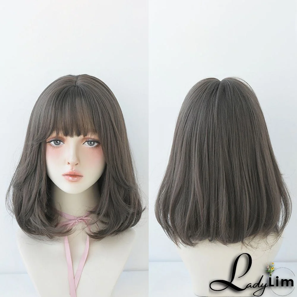 Natural Short Hair Tail Curls Wig