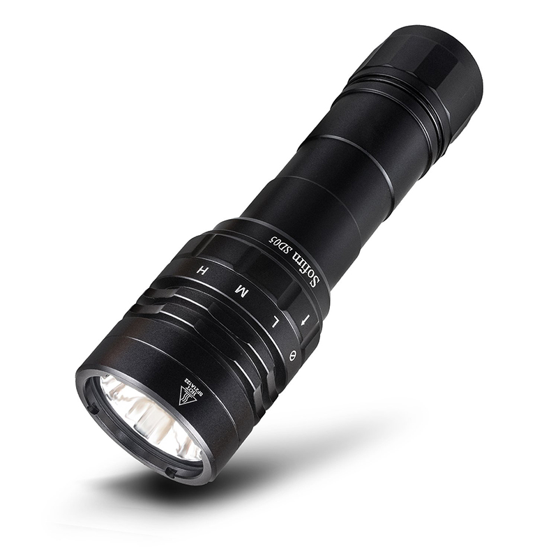 Sofirn Sd05 Scuba Dive Flashlight, 3000 Lumens 6500k Xhp50b Led 