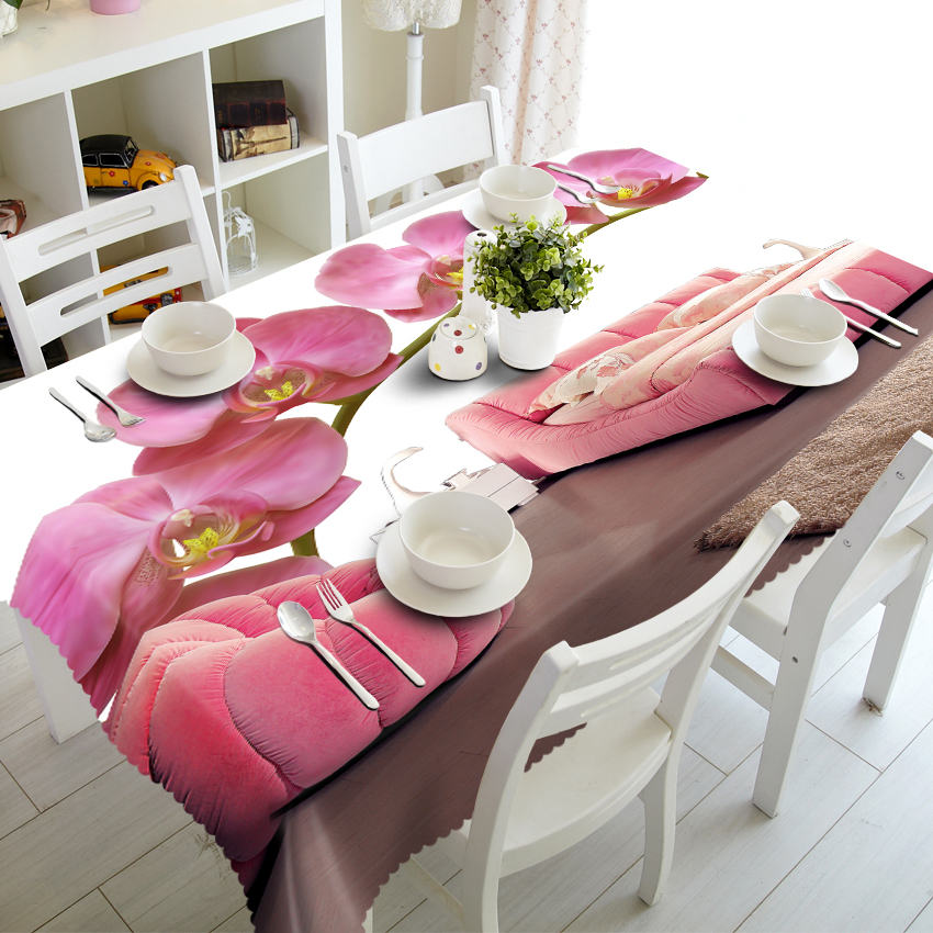 

Pea Blossom - 3D Tablecloth, 140*210cm, 501 Original