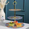 DIY Diamond Painting 3-Tier Mandala Cupcake Dessert Stand Serving Tray Decor Kit