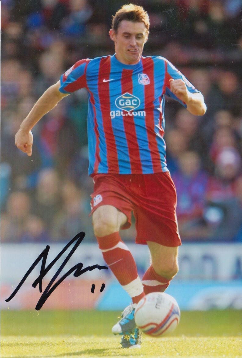 CRYSTAL PALACE HAND SIGNED ANDY DORMAN 6X4 Photo Poster painting 1.