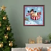 Diamond Painting -DIY Full Square Drill Snowman(35x35cm)