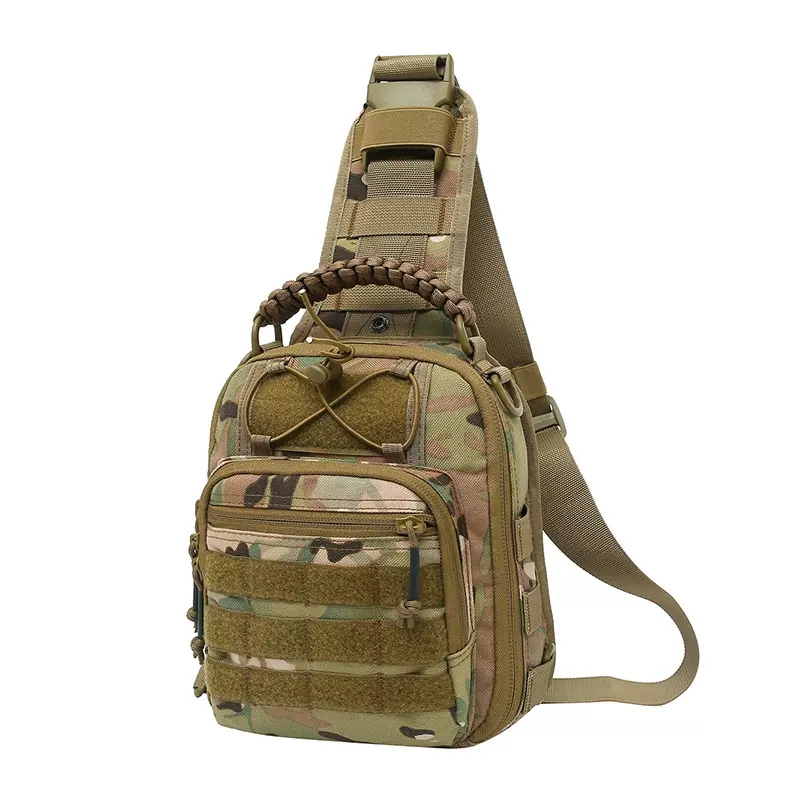 1000D Nylon Tactical Chest Bag Single-shoulder Crossbody Bag | Wear-resistant Outdoor Multifunctional Bag DANRRIO.COM DANRRIO