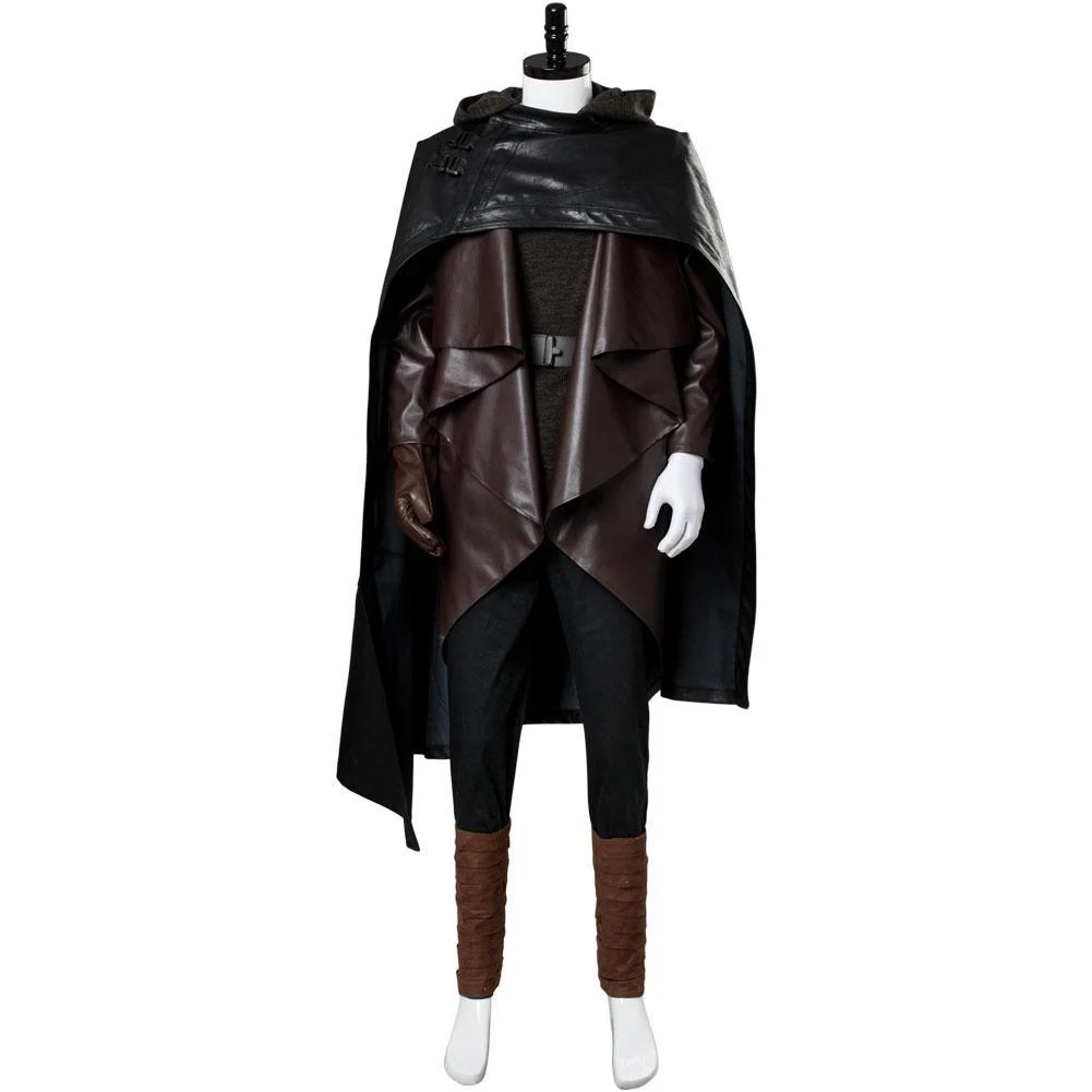 SW 8 The Last Jedi Luke Skywalker Outfit Cosplay Costume