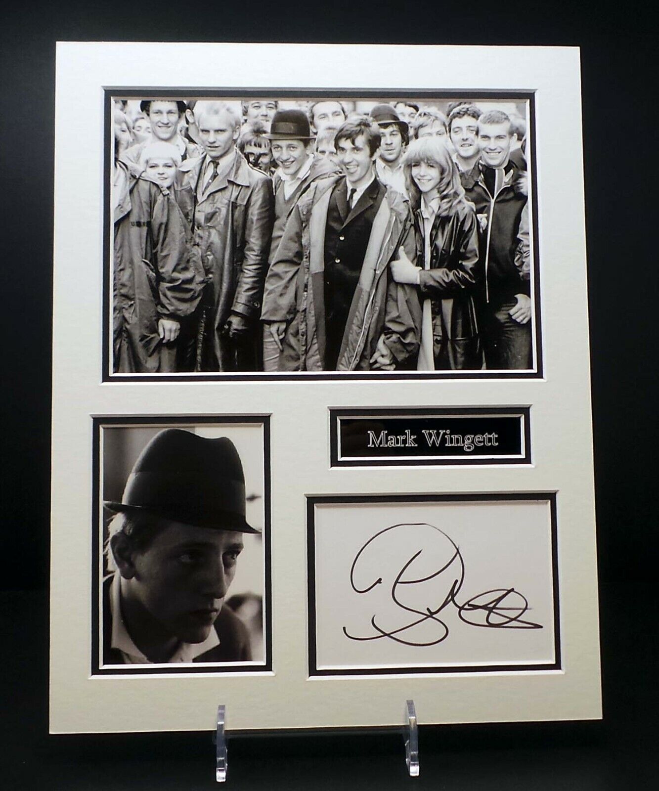 Mark WINGETT Signed Mounted Photo Poster painting Display AFTAL RD COA Dave in Quadrophenia.