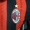 2024/2025 Player Version AC Milan Home Long Sleeve Football Jersey 1:1 Thai Quality