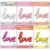 10PCS Red Love Letters Balloon for Valentine's Day Proposal Engagement Wedding Anniversary Party Decor