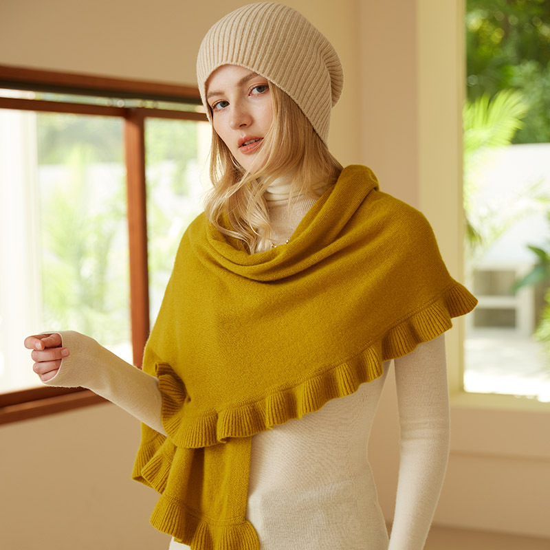 Sector Cashmere Scarf Shawl For Women REAL SILK LIFE