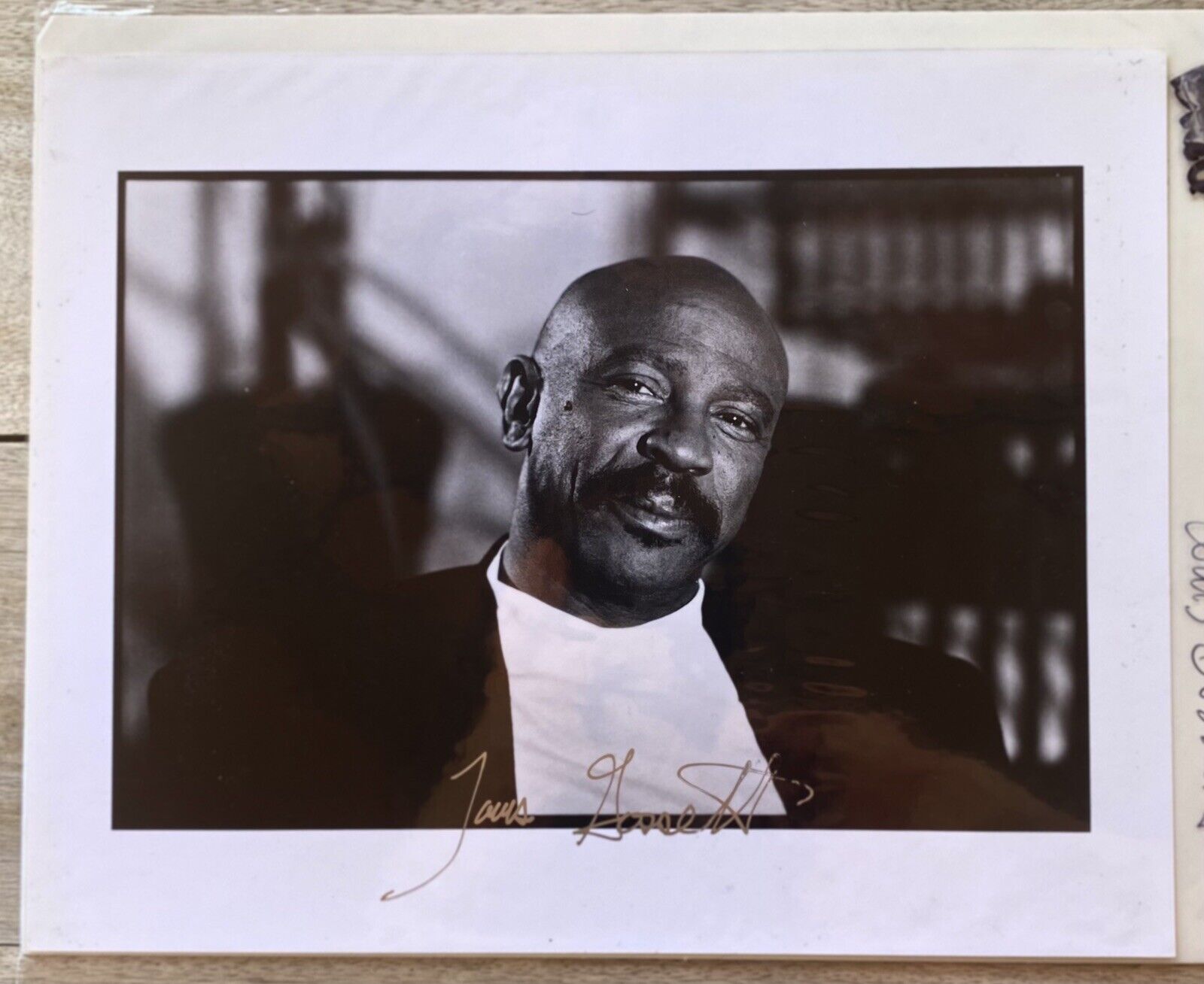 LOU GOSSETT Jr Signed B&W 8x10 Autograph Photo Poster paintinggraph An Officer And A Gentleman