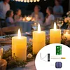 3.7V Flame LED PCB with Battery Box Realistic Flickering Effect Flame Lamp Wick