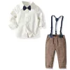Kids Baby Boys Suits Blazers Autumn Party Sets 2 Pcs